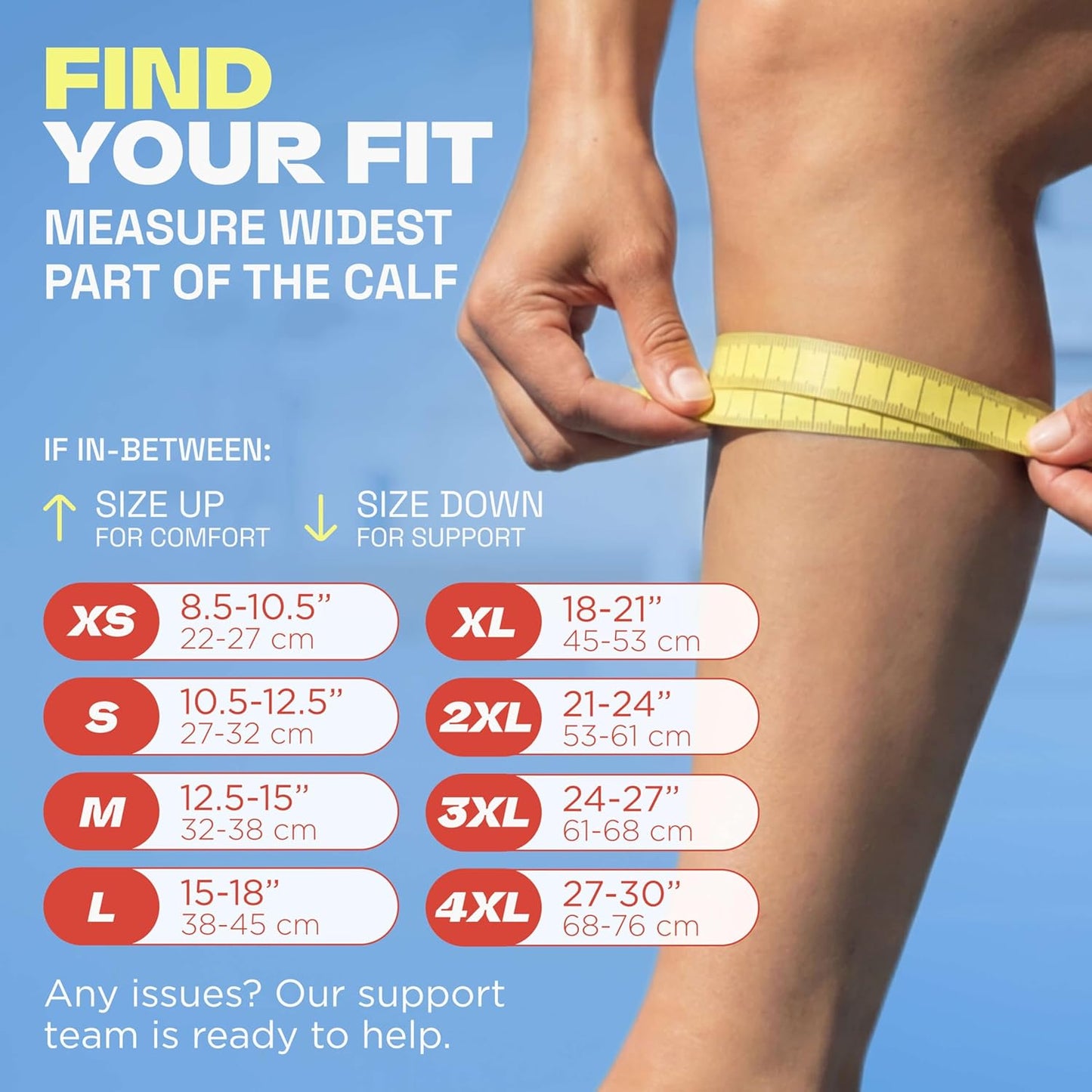 Calf Compression Sleeves Men Women - Leg Compression Sleeve Footless Socks - Shin Splint Relief Fitness Running